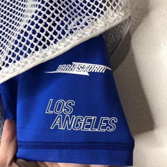 NWT LF The Brand Biker Shorts with Mesh Overlay - Picture 4 of 8